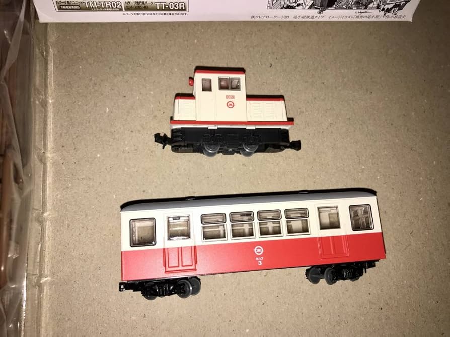 トミーテック ナローゲージ想い出の尾小屋鉄道DC121タイプ＋